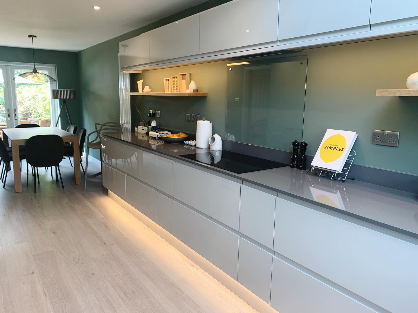 Unused garage space into Kitchen/diner